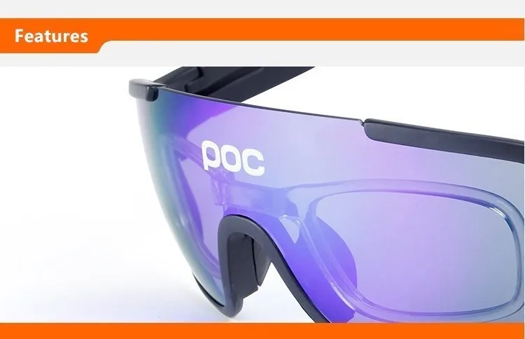 Мужские и женские спортивные очки POC, солнцезащитные очки Oculos Occhiali Ciclismo, солнцезащитные очки для рыбалки