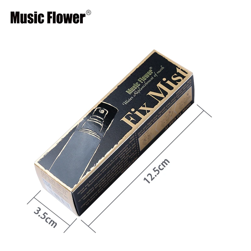 Бренд Music Flower однократная фиксация макияжа спрей для лица тумана макияж 24 часа