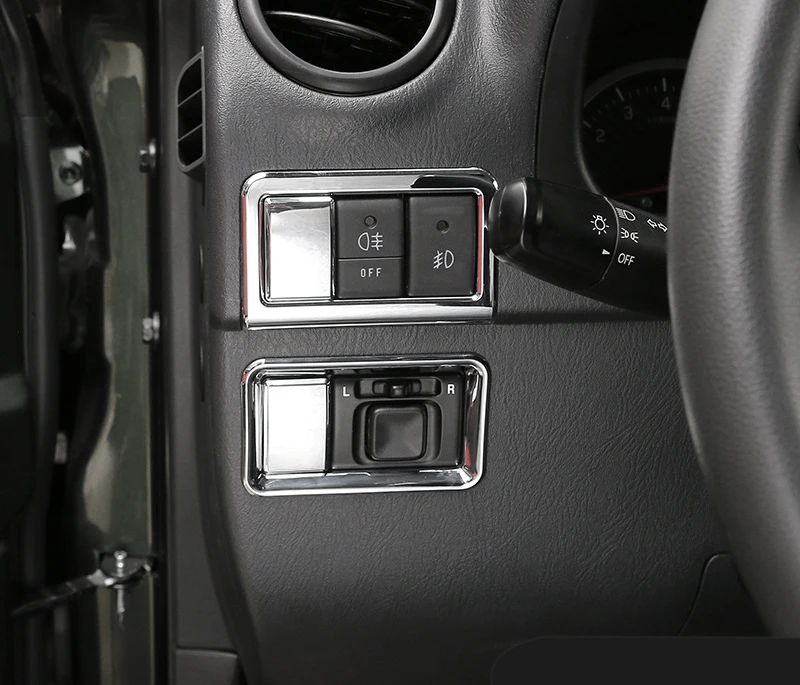 

4pcs for SUZUKI Jimny Lamp control button Decorative frame