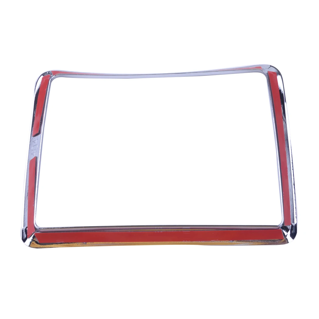 

CITALL Silver Interior Navigation Control Decorative Cover Frame Molding Trim Box Car Stying For Jeep Cherokee 2014- 2018 2019