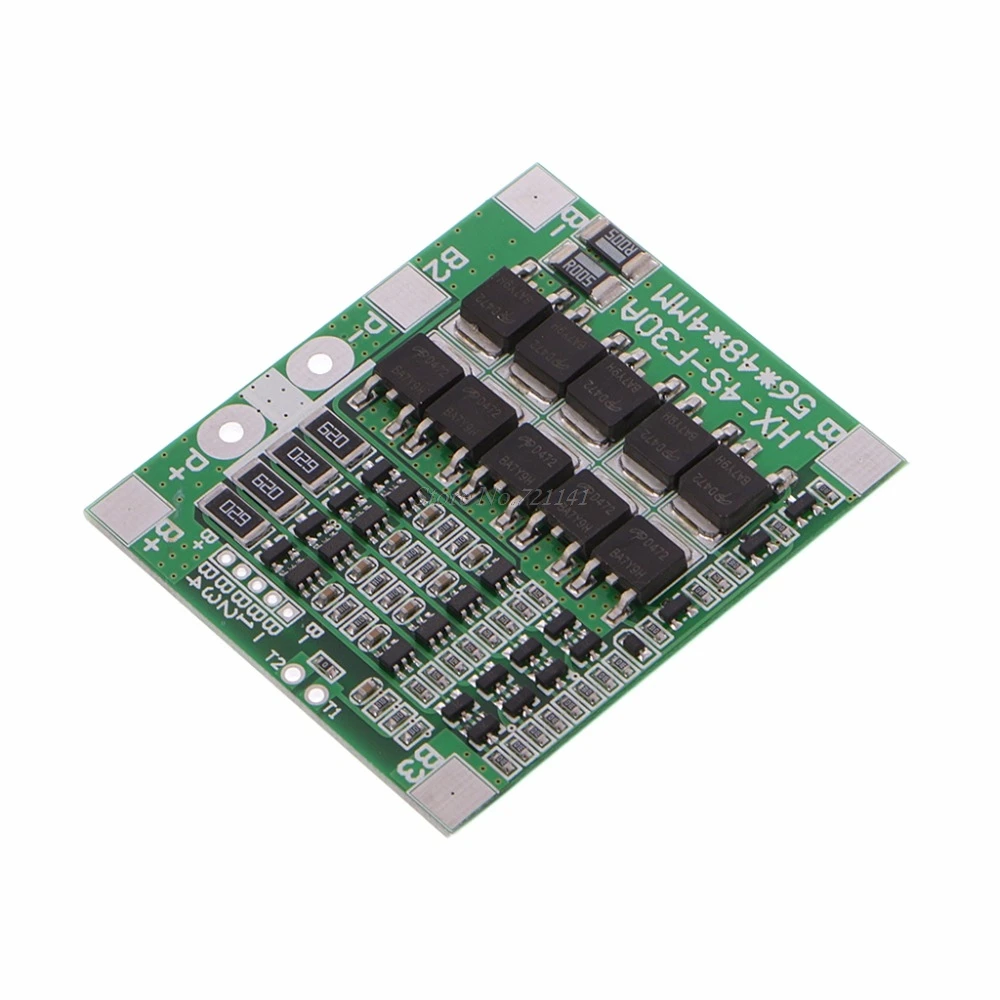 4S 30A 12,8 V w/баланс 3,2 V LiFePo4 срок службы 18650 батареи BMS защиты печатной платы