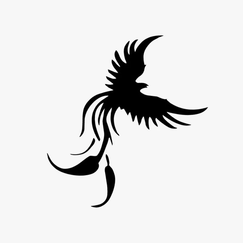 5.7*9.5CM Phoenix Car Sticker Decal Motorcycle Applique Funny Cartoon Stickers Styling GS3791 | Автомобили и мотоциклы