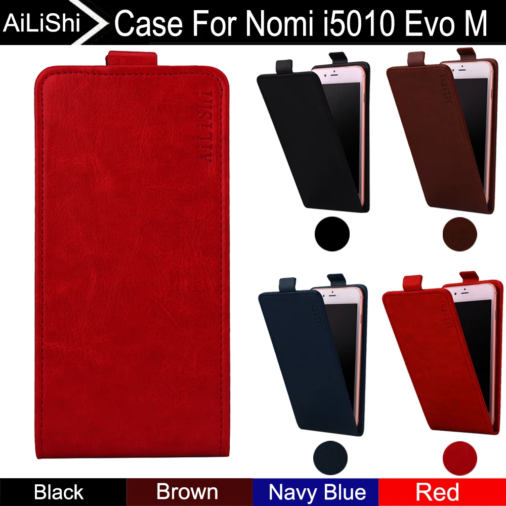 

AiLiShi For Nomi i5010 Evo M Case Up And Down Vertical Phone Flip Leather Case Phone Accessories 4 Colors Tracking In Stock