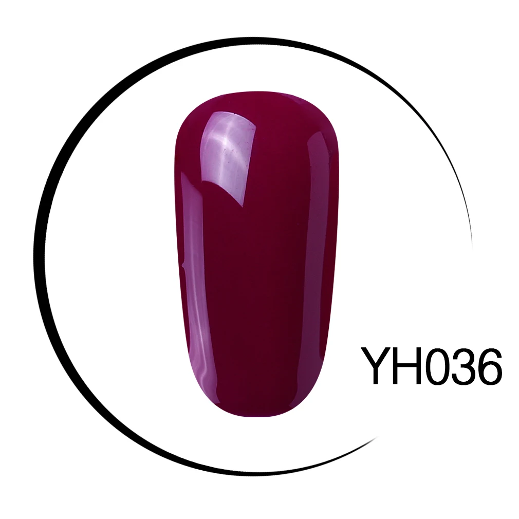 YH036 Elite99 Гель-лак замачиваемый УФ светодиодный Гель-лак для ногтей Базовое покрытие 10 мл розовый оранжевый светодиодный лак для ногтей УФ-отверждение Гель-лак - Цвет: YH036
