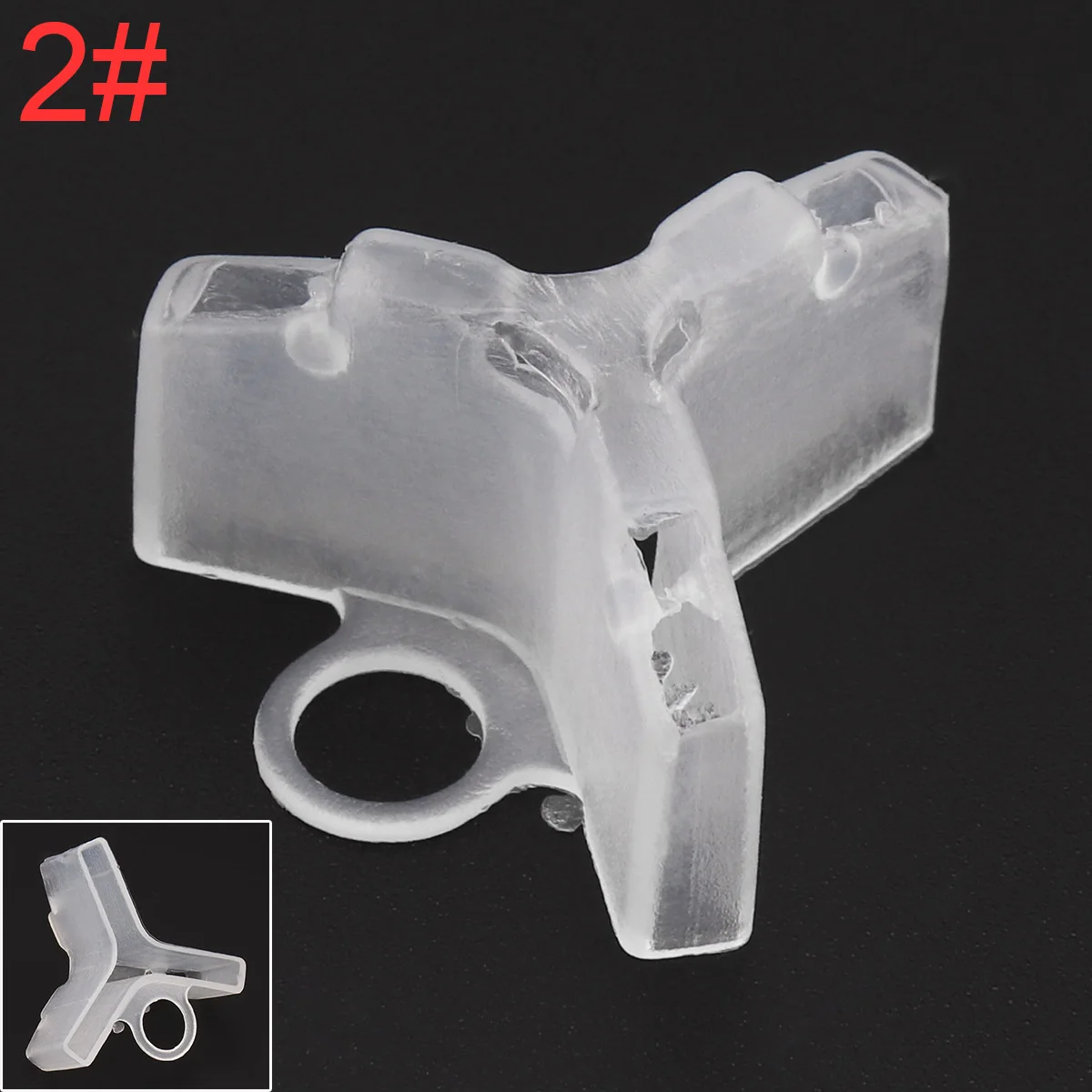 2 # Тройной крюк крышка крышки безопасности рыболовные приманки крючок защитный