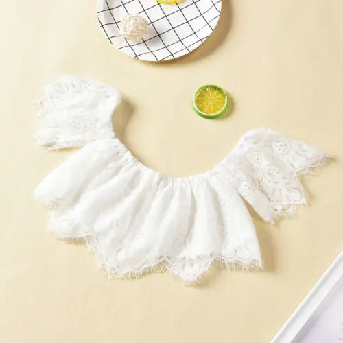 Детская одежда для маленьких девочек пуловер с круглым вырезом без рукавов