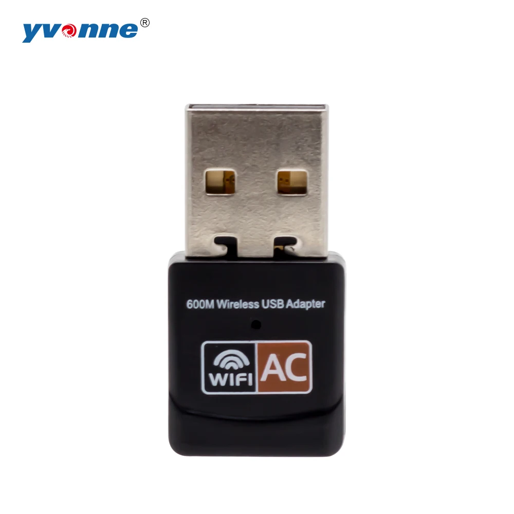 Беспроводной USB WiFi адаптер 600 Мбит/с Антенна PC сетевая карта двухдиапазонный 2 4 + 5 8