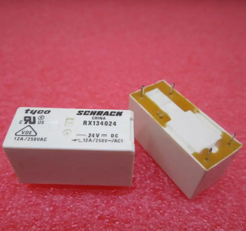 Горячее новое реле RX134024 24VDC RX134024-24VDC 134024 24В DC24V 12A 250VAC4PIN | Обустройство дома