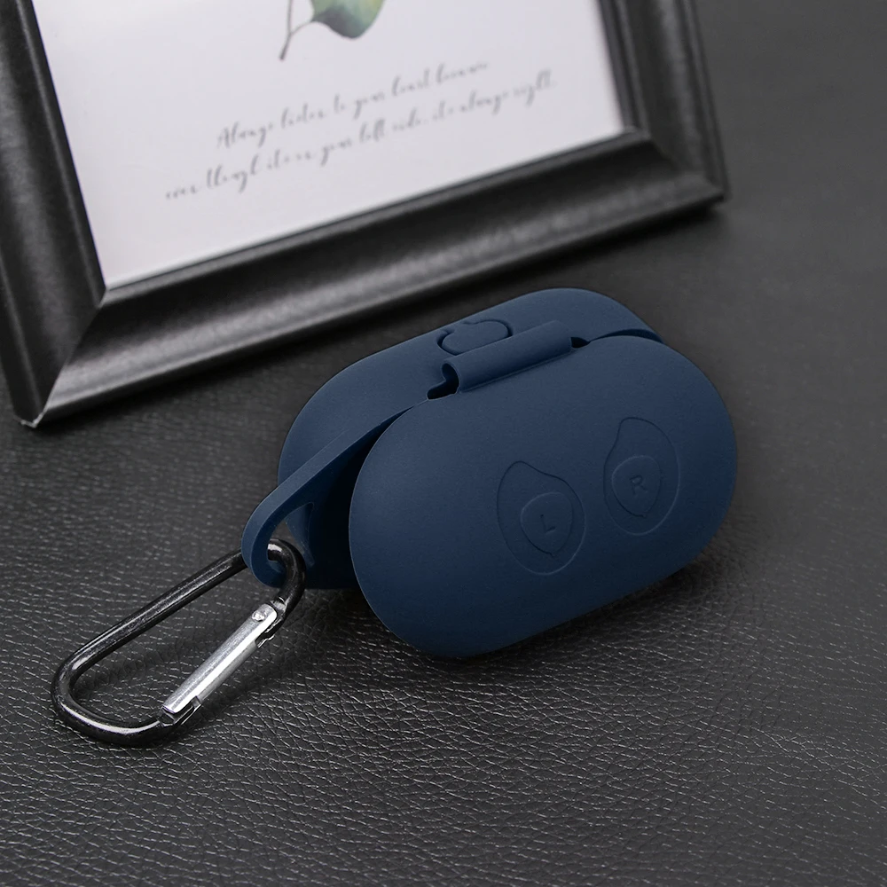 Силиконовый чехол, Bluetooth наушники, пыленепроницаемый защитный чехол для samsung Galaxy Buds, ультратонкий протектор чехол с крючком