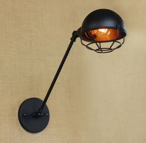 

Retro Loft Style Decorative Edison Wall Sconce Bedside Wall Lamp Iron Industrial Vintage Wall Lights For Home Lighting