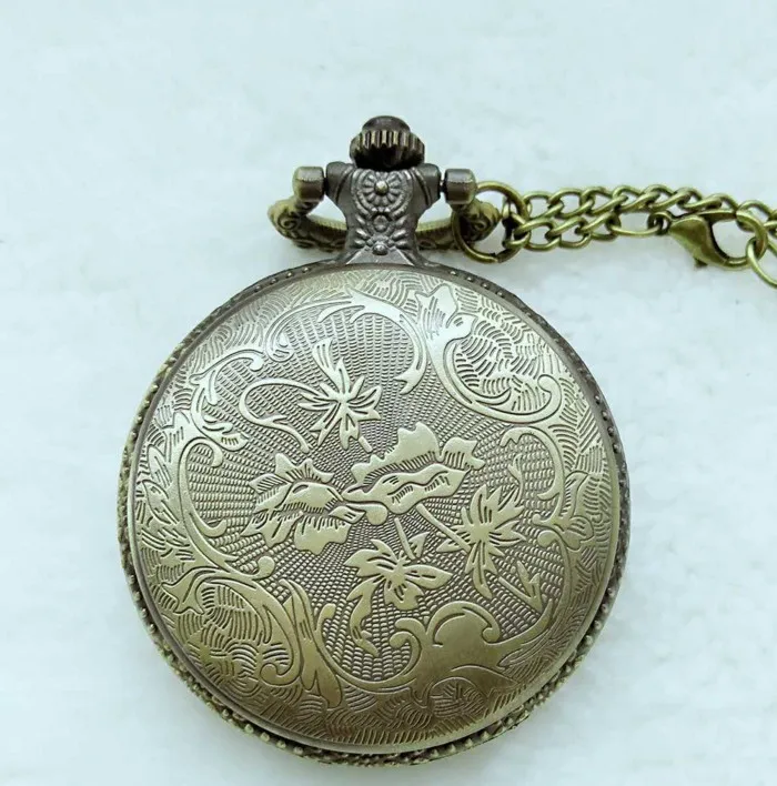 

Vintage Fashion SAO Sword Art Online Quarzt Pocket Watch Necklaces for Kids Men Women Analog Pendant Gift Copper Clock relogio