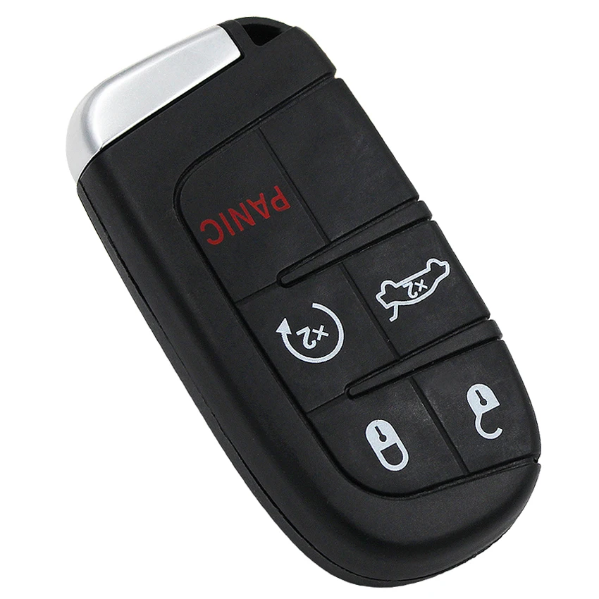 5 шт./лот, 4+ 1/5 кнопка дистанционного ключа 433 МГц 7953A для Chrysler 200 300 2011- с ID46 чип FCC: M3N-40821302