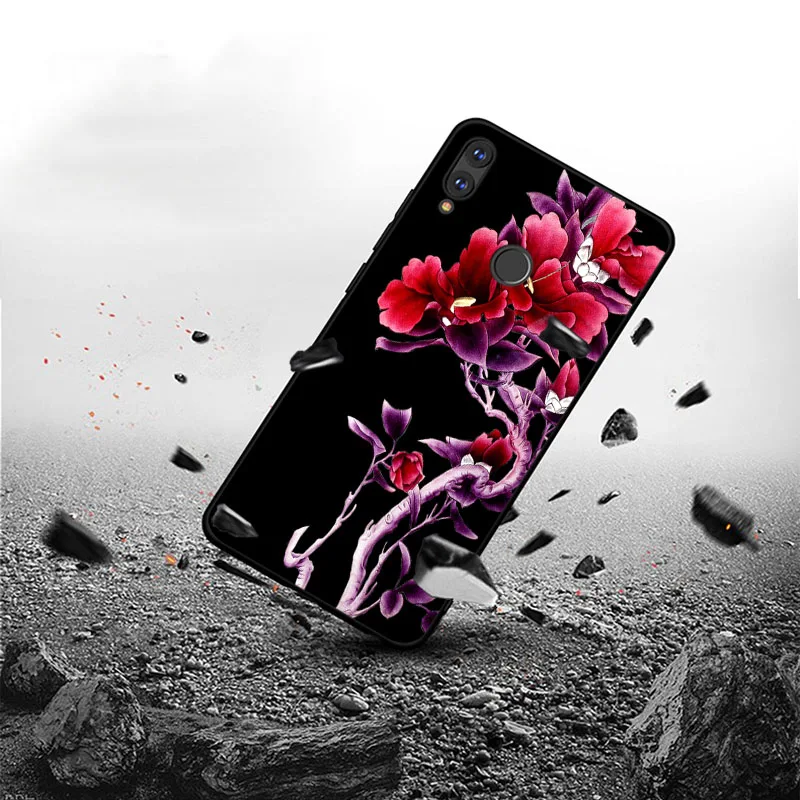 Чехол для huawei honor 20 Pro View 8 9 10 lite 8c 8x8 s 7X 6X Play 10i 20i черный мягкий силиконовый чехол |