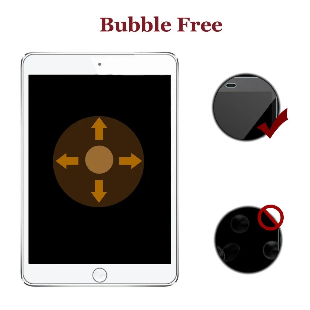 2 шт./лот для iPad mini 3 4 Air Air2 Pro 9 7 10 9H Премиум Взрывозащищенная прозрачная защитная