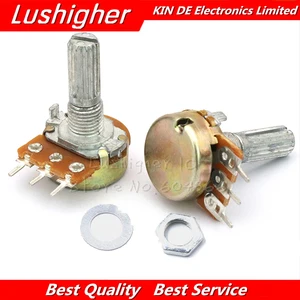 5 шт. 50K Ом WH148 B50K 3pin 15 мм с гайками