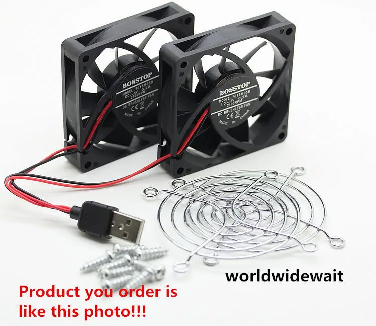 

RT-AC68U/EX6200/AC15 Router Mute Cooling Fan USB Port