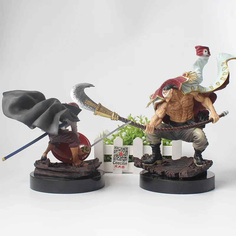 Аниме one piece фигурка Whitebeard Edward Newgate v рыжеволосые хвосты ПВХ Коллекция Модель