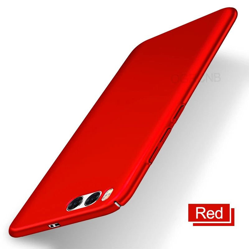Red Роскошный Жесткий матовый чехол из поликарбоната для Xiaomi mi6 mi5 mi5s plus, чехол s для Xiaomi mi5c mi5x mi6, пластиковый PC - Цвет: Red