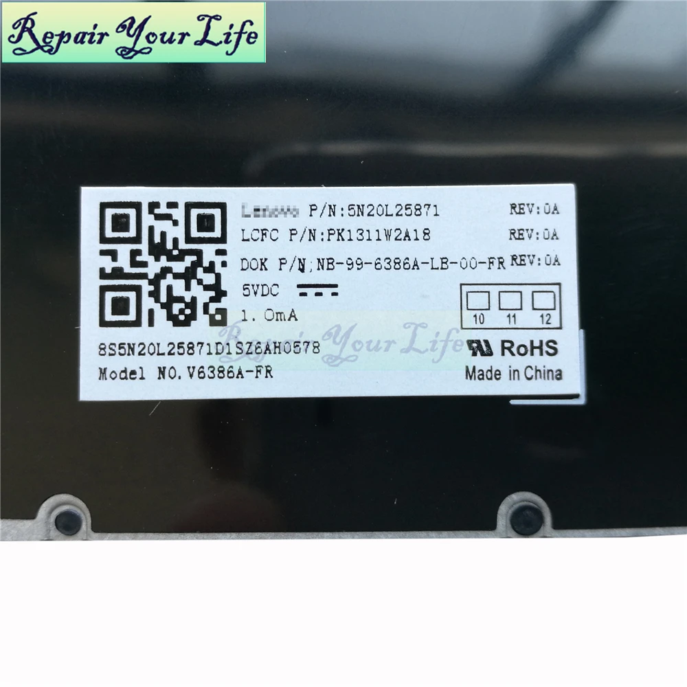 Repair You Life IdeaPad 110 15ISK 17ISK FR Клавиатура для Lenovo 110-17ACL 110-17IKB 110-17ISK оригинальная