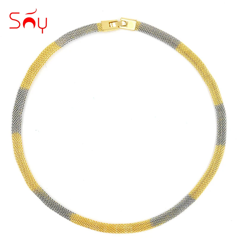 Солнечный ювелирные изделия Винтаж Jewelry 2018 змея цепочка-колье большого размера