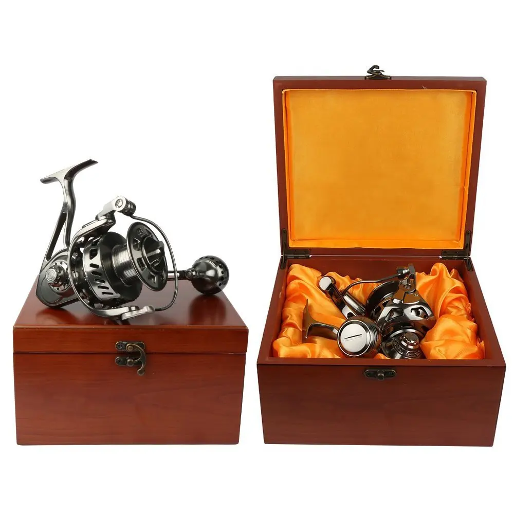 

Goture II-Cast Spinning Fishing Reel 100% Full Metal CNC Machined Saltwater Freshwater Long Casting Fishing Wheel for Big Game