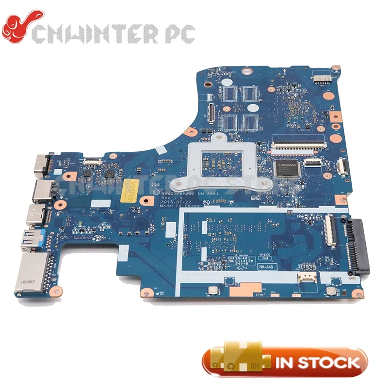 NOKOTION для Lenovo IdeaPad 300-15ISK 15 6 ''Материнская плата ноутбука I3-6100U процессор 5B20K38221