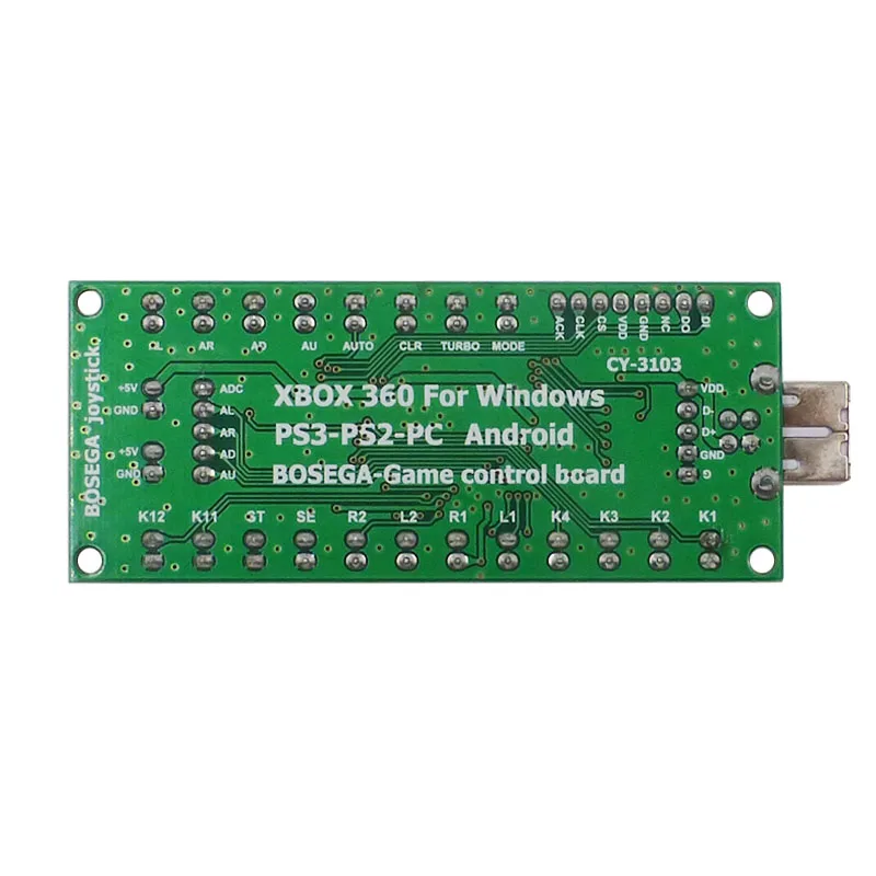 SJ @ JX аркадный USB кодировщик ПК PS3 Android питания 5 В Нулевая задержка джойстик
