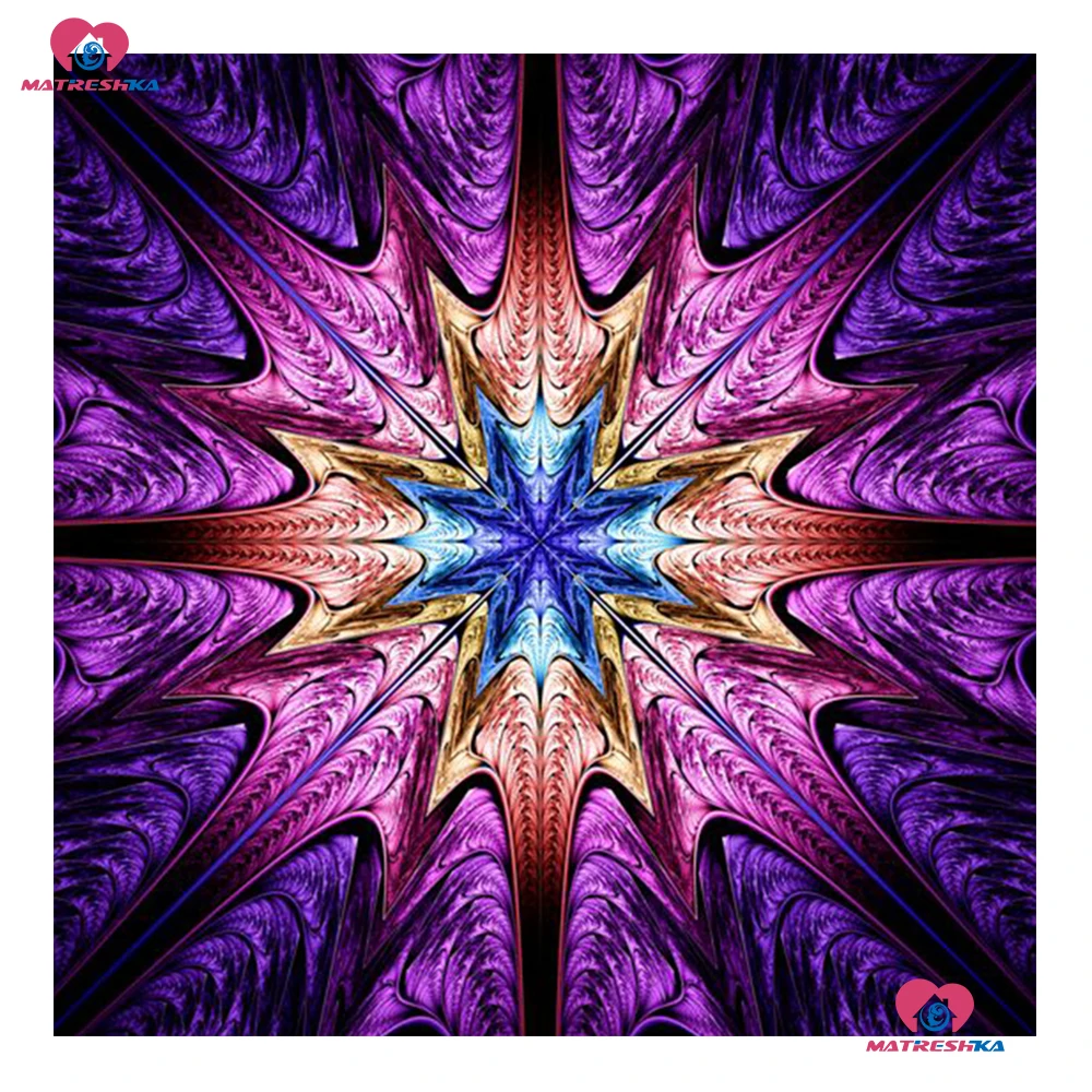 Full Square/round 5D DIY Diamond Painting&quotmandala flower&quotaccessories Drill Embroidery Cross Stitch kits Mosaic Home Decor Gift | Дом и