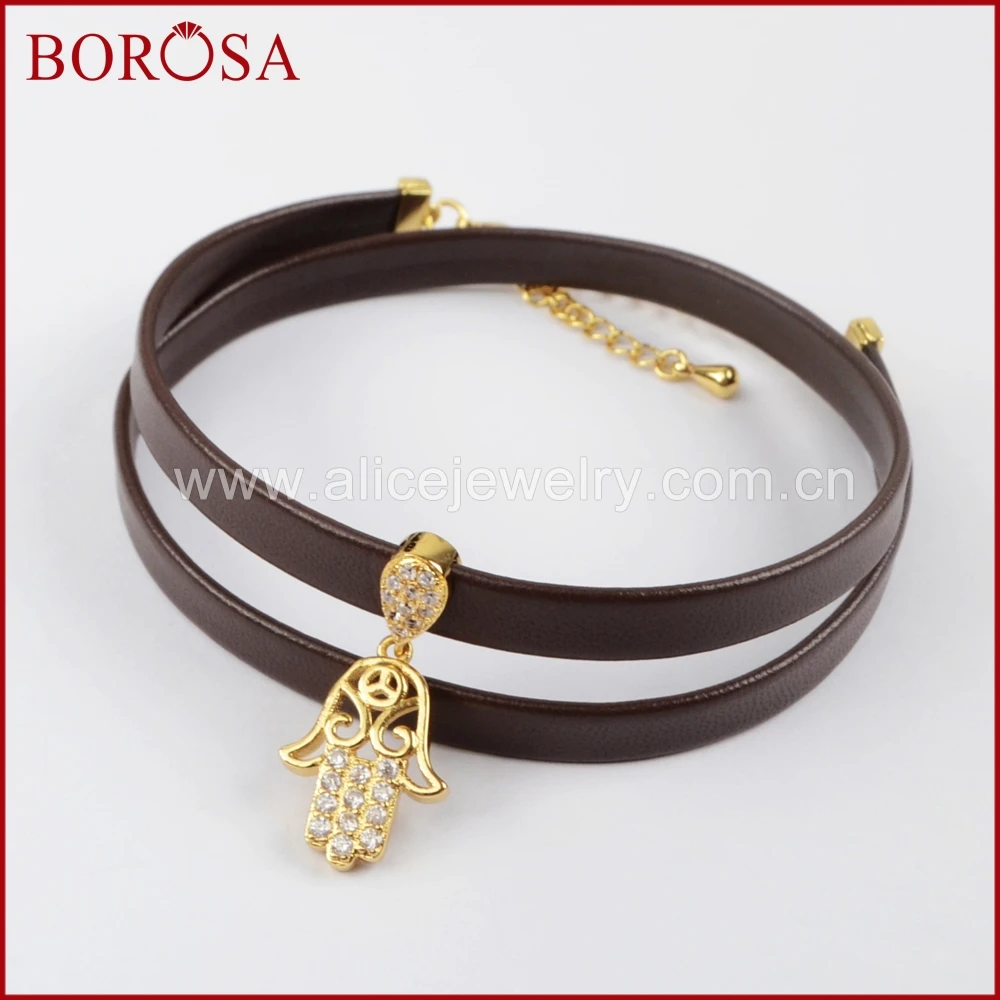 Borosa смешивать золото серебристый черный Цвет кубического циркония Pave CZ камень