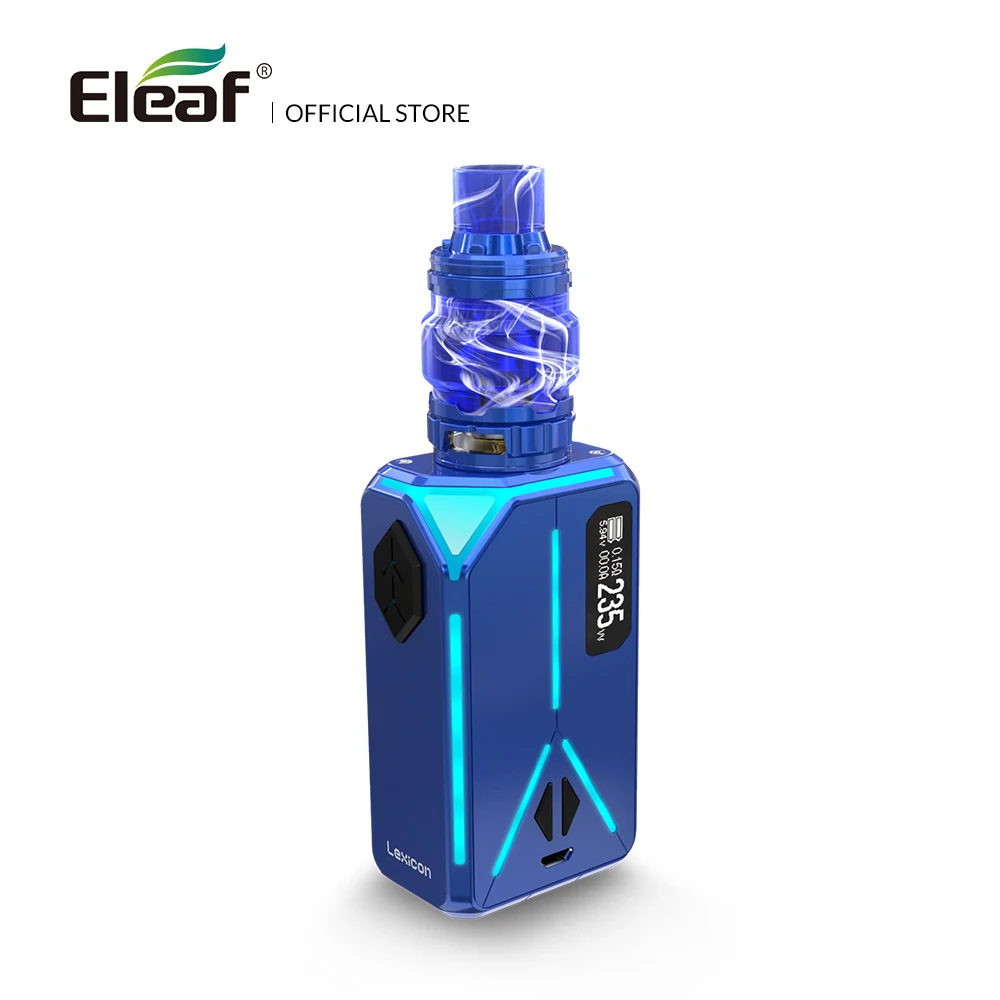 Оригинальный Eleaf Lexicon с ELLO Duro kit 6 5 мл HW M/HW N катушка коробка мод выход 235 Вт вейп