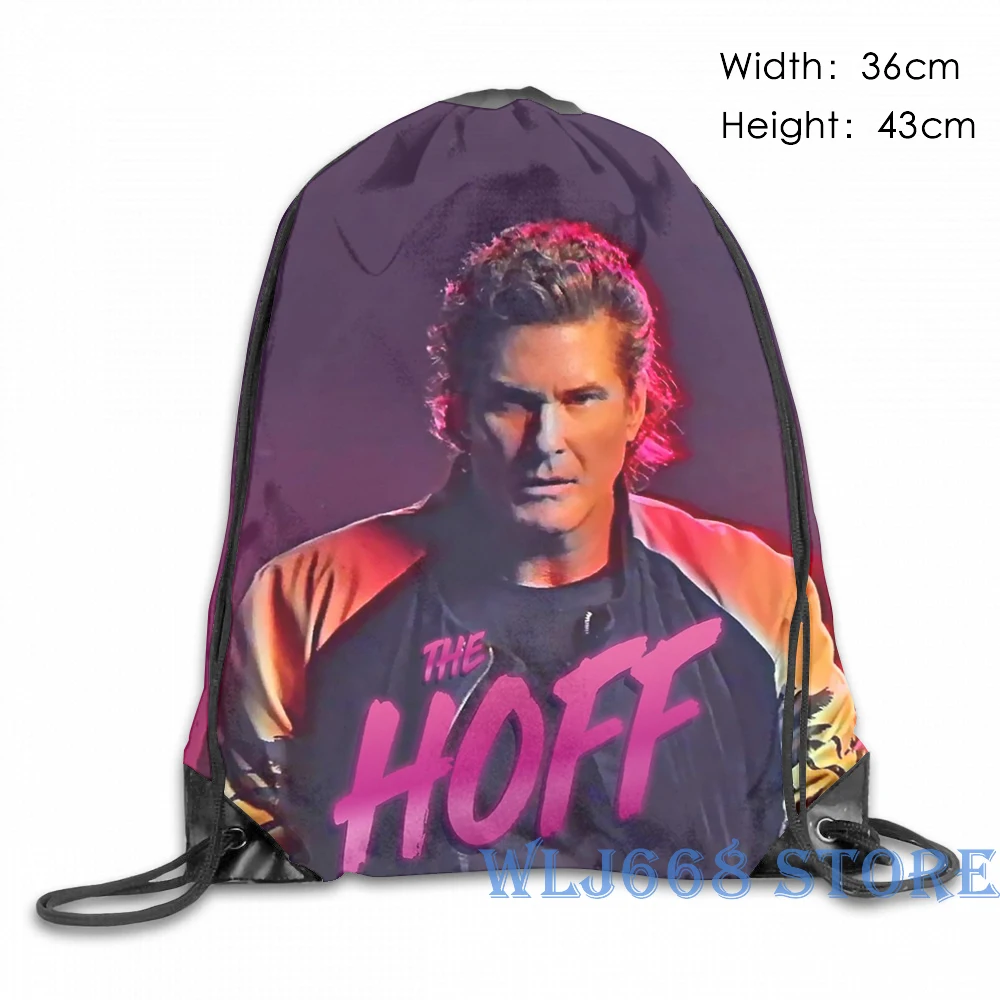 Забавные сумки через плечо с графическим принтом женский рюкзак Hoff - David Hasselhoff в