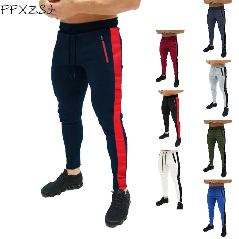 2019 Spring Jogging Pants Men Solid GYM Training Pant Sportswear Joggers Sports Men's Running Swearing Sweatpants | Мужская одежда