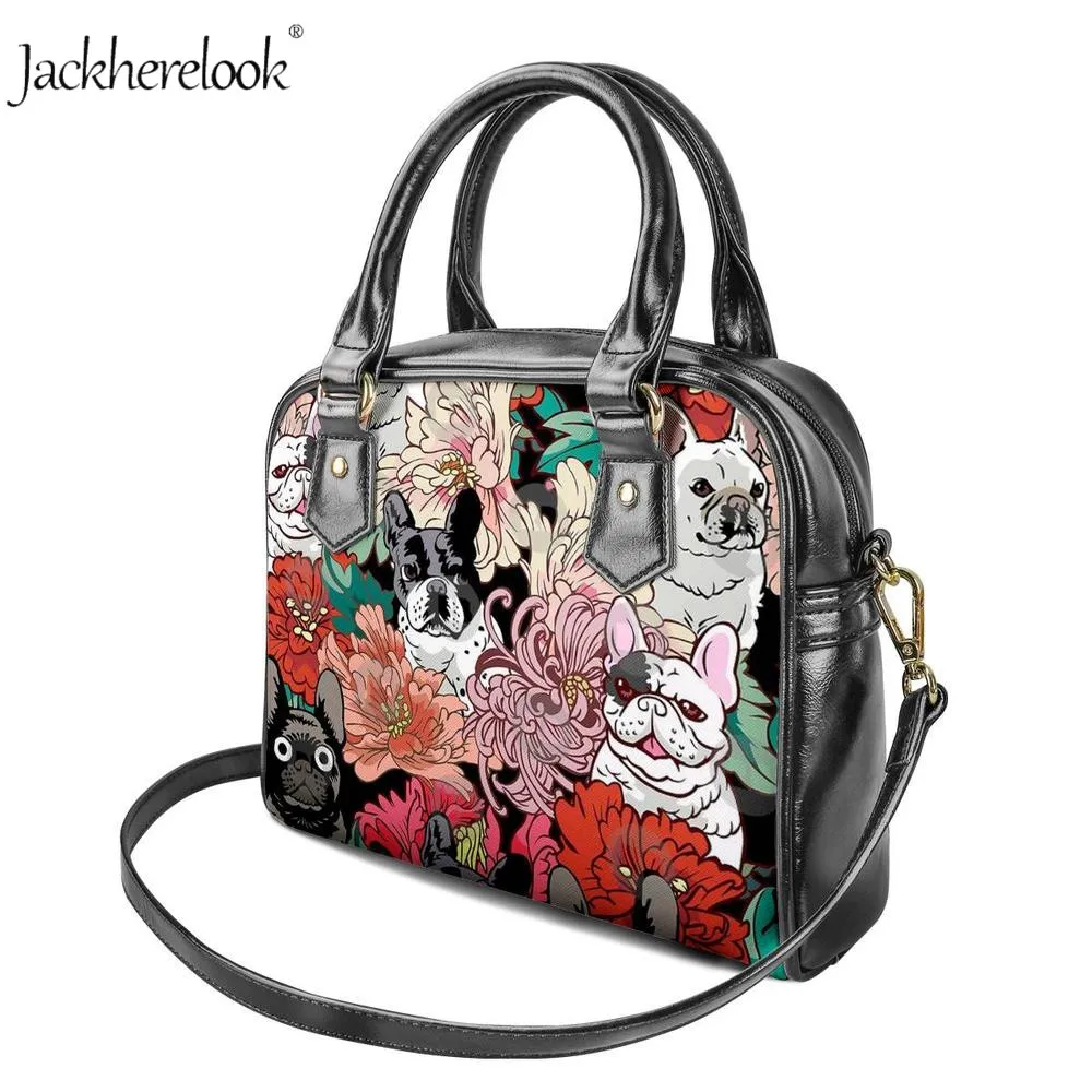 Женская сумочка Jackherelook маленькая сумка через плечо с рисунком бульдога шнаузера