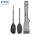 Прочное весло для байдарки из углеродного волокна с изогнутым стержнем для водных видов спорта, серфинга в море с бесплатной сумкой