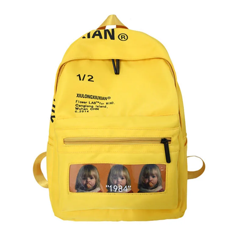 2019 Повседневный женский холщовый рюкзак mochila feminina sac dos школьные сумки для девочек