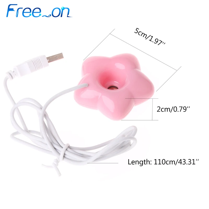 Mini USB Star Форма увлажнитель Воздухоочистители Арома диффузор Office для дома
