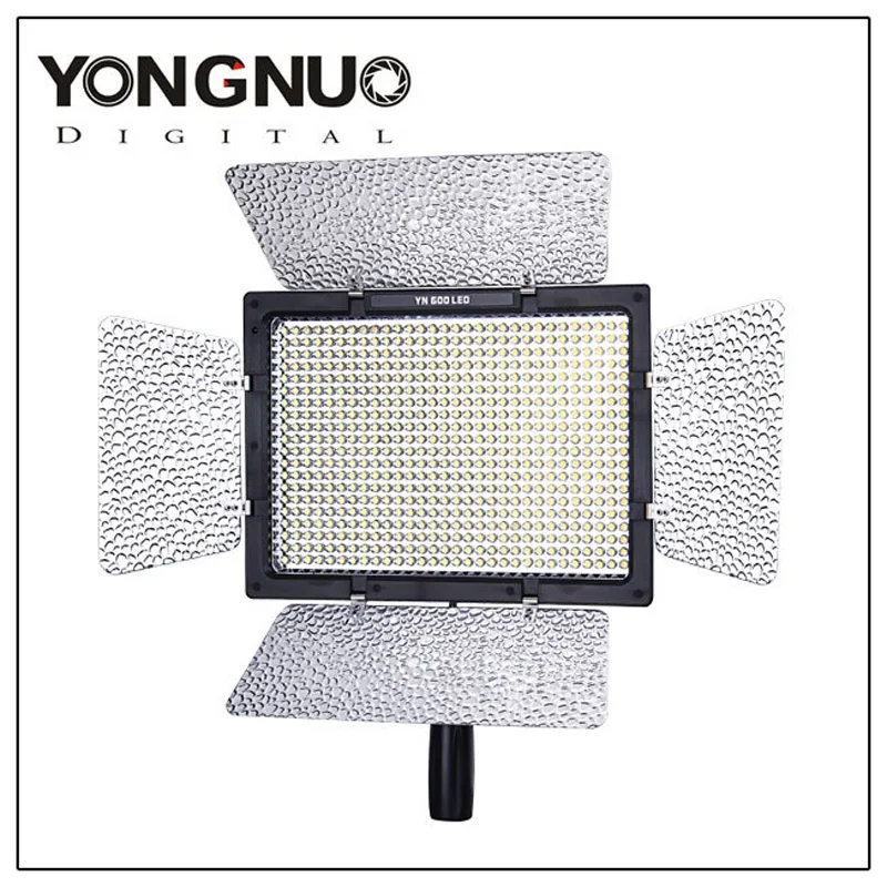 Yongnuo YN-600 YN600 YN600L 3200-5500k светодиодный светильник с регулируемой цветовой температурой для DSLR фотографический светильник CD30