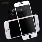 9H закаленное стекло для iPhone 5 5S SE 5C 6 6S Plus 7 Plus 6S Plus Capa Edge полное покрытие круглый изогнутый чехол с защитной пленкой для экрана