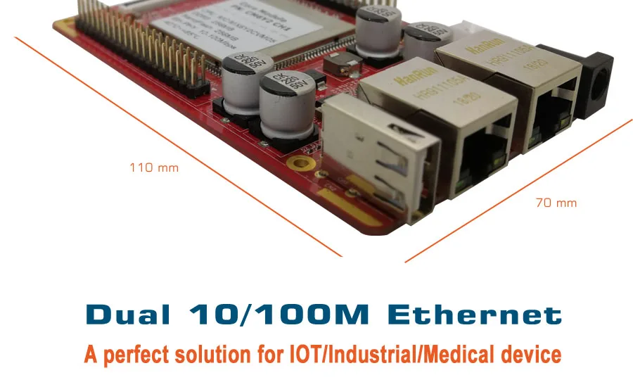 Nand iMX6ULL макетная плата i. MX6UL основная промышленный компьютер IOT шлюзовый двойной
