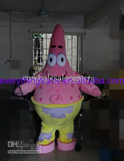 2014 новый профессиональный большой жирный розовый морская звезда костюм