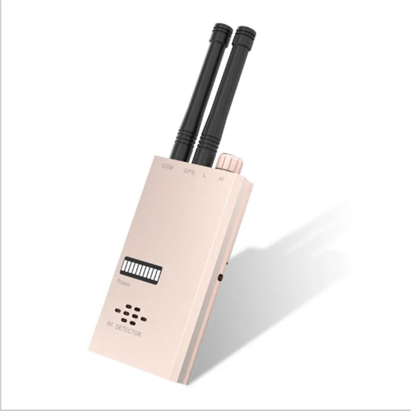 Высокая чувствительность беспроводной сигнал передающий детектор с GSM& gps двойной антенной для анти-шпиона с голосовой сигнализацией сплав стабильный