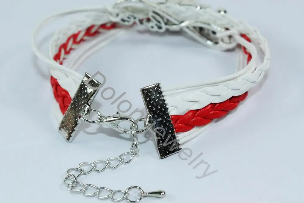 Сделанный на заказ Женский спортивный браслет с подвесками чашка дружба