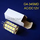 Светодиодные лампы высокого качества ACDC12V G4, Светодиодные хрустальные лампы G4, светодиодные лампы GU4, 12 В переменного тока, лампы G4, светодиодные потолочные лампы GU4, бесплатная доставка, 2 шт.лот