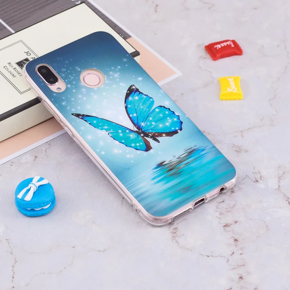 Чехол с единорогом для Huawei P Smart + Plus/Nova 3i силиконовый чехол P20 Pro Lite Etui Fundas Telefoon Hoesjes |