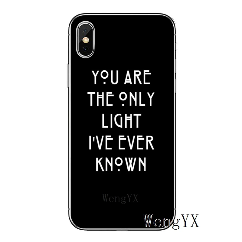 AHS American Horror Story для Apple iPhone 8 plus 7 plus 6s 6 plus X XR XS Max SE 5S 5c 5 4S 4 Мягкий термополиуретановый Чехол для мобильного телефона чехол - Цвет: Horror-Story-A-16