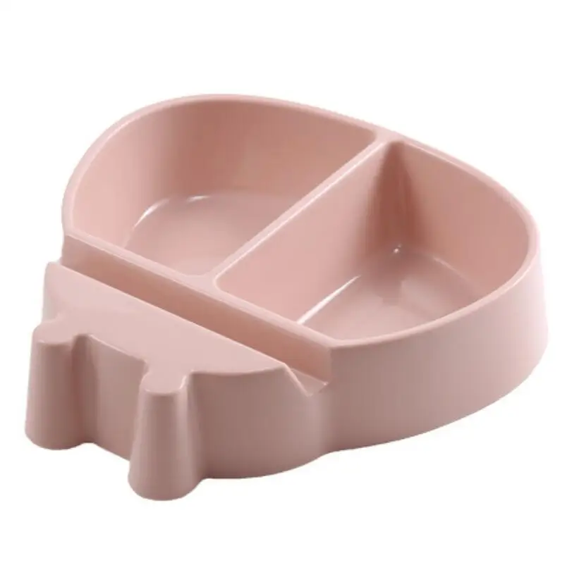 Pink Креативный Многофункциональный поднос для сушеных фруктов для закусок, держатель для мобильного телефона, десертные тарелки для закусок, твердые пластиковые, PP, удобные - Цвет: Pink