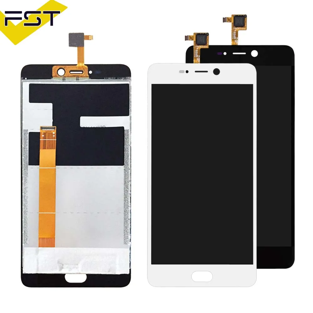 Черный/белый цвет для LEAGOO T5 T5C ЖК дисплей Дисплей и сенсорный экран Экран 5