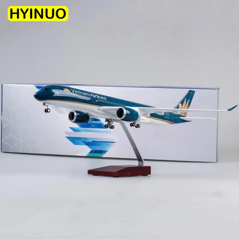 47 см роскошный 1/142 масштаб Dreamliner самолет Vietnam Airlines Airbus A350 модель светодиодный