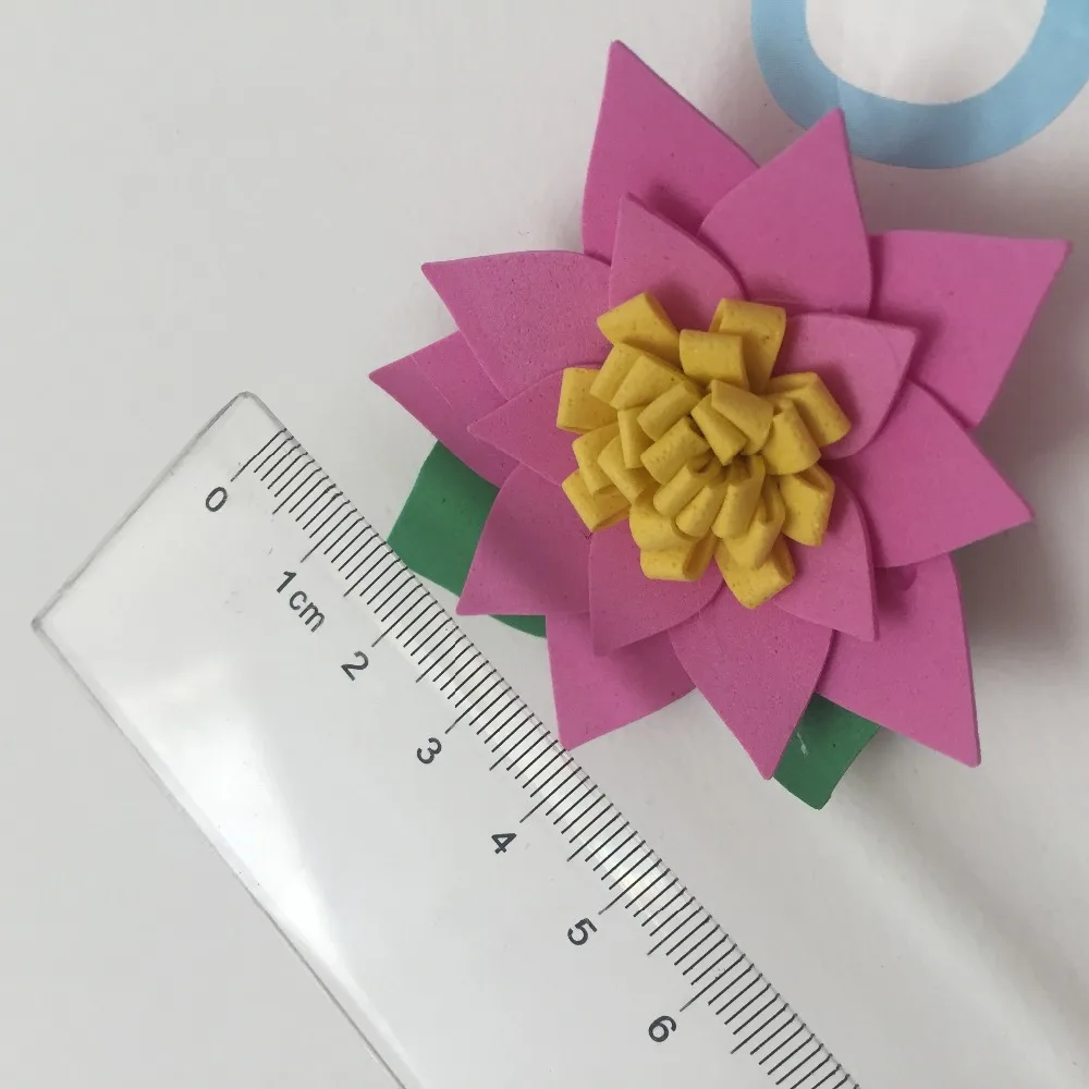 Цветочный Скрапбукинг высечка деревянная стальная линейка для фетра/бумаги