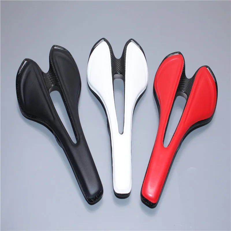 Новинка 2017 седло для горного велосипеда из углеродного и кожаного волокна